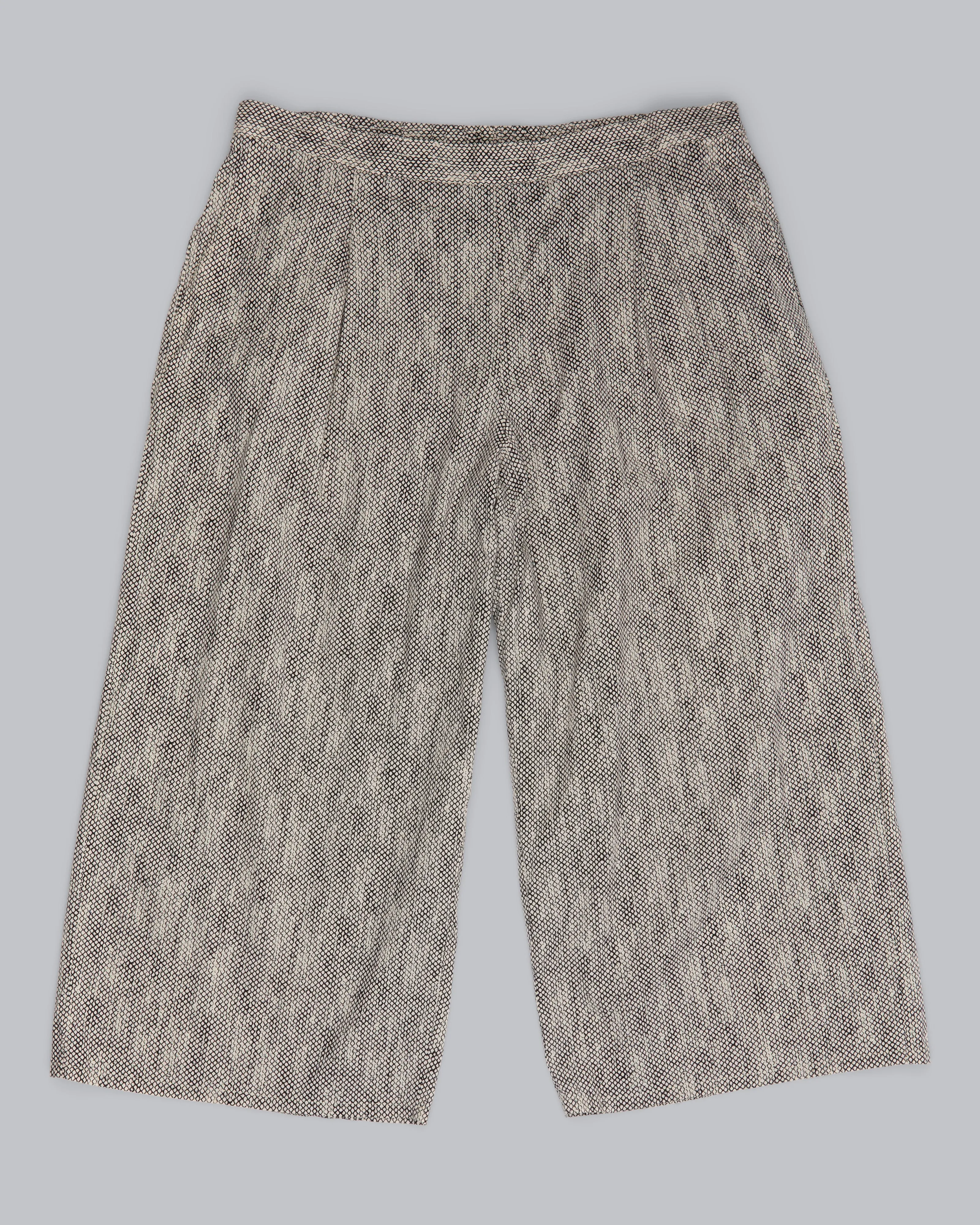 Chainette Printed Organic Cotton Pant