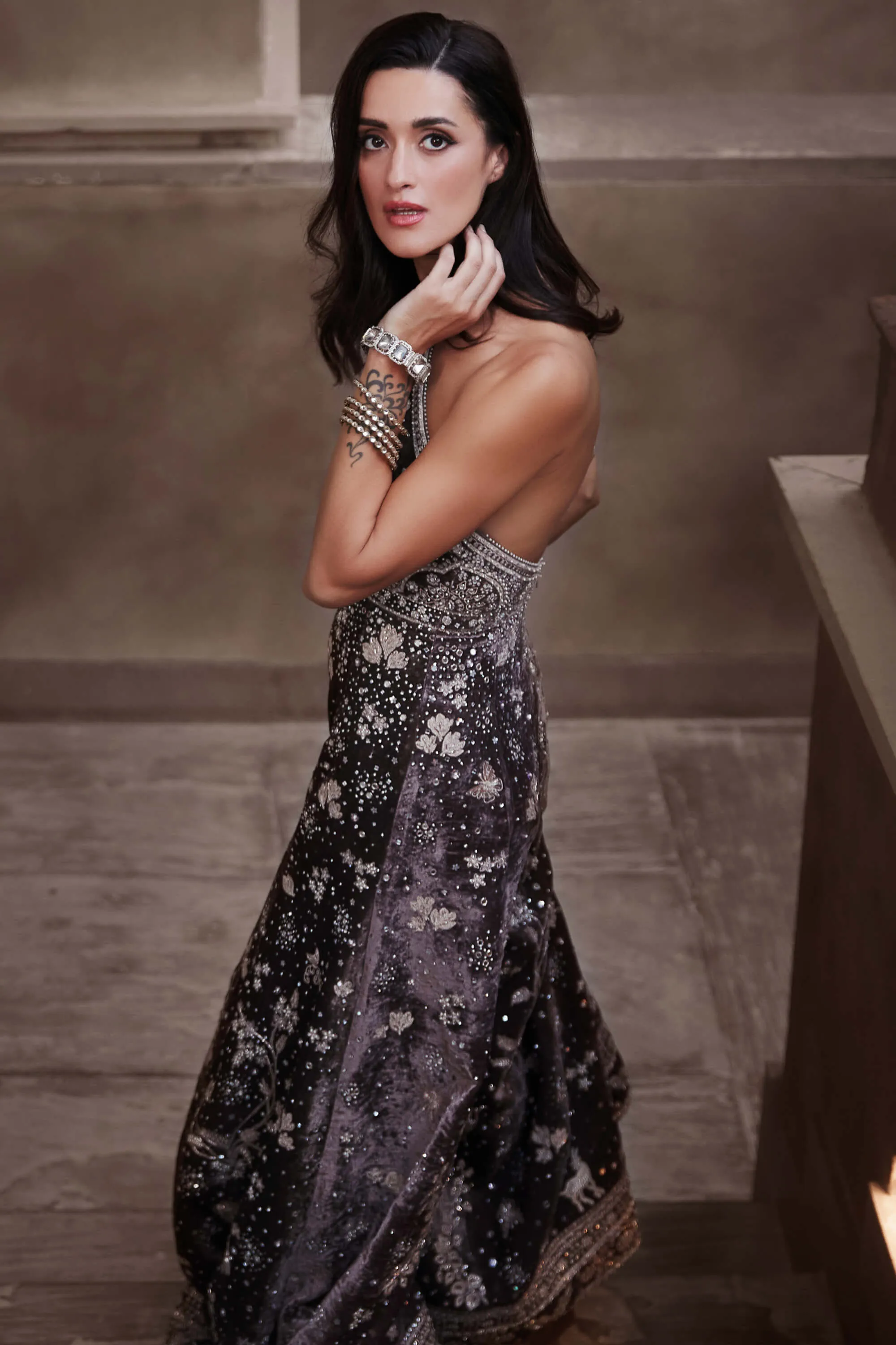 Charcoal Celestial Jumpsuit