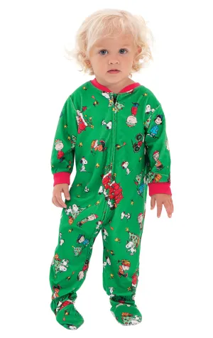 Charlie Brown Christmas Onesie Infant Pajamas
