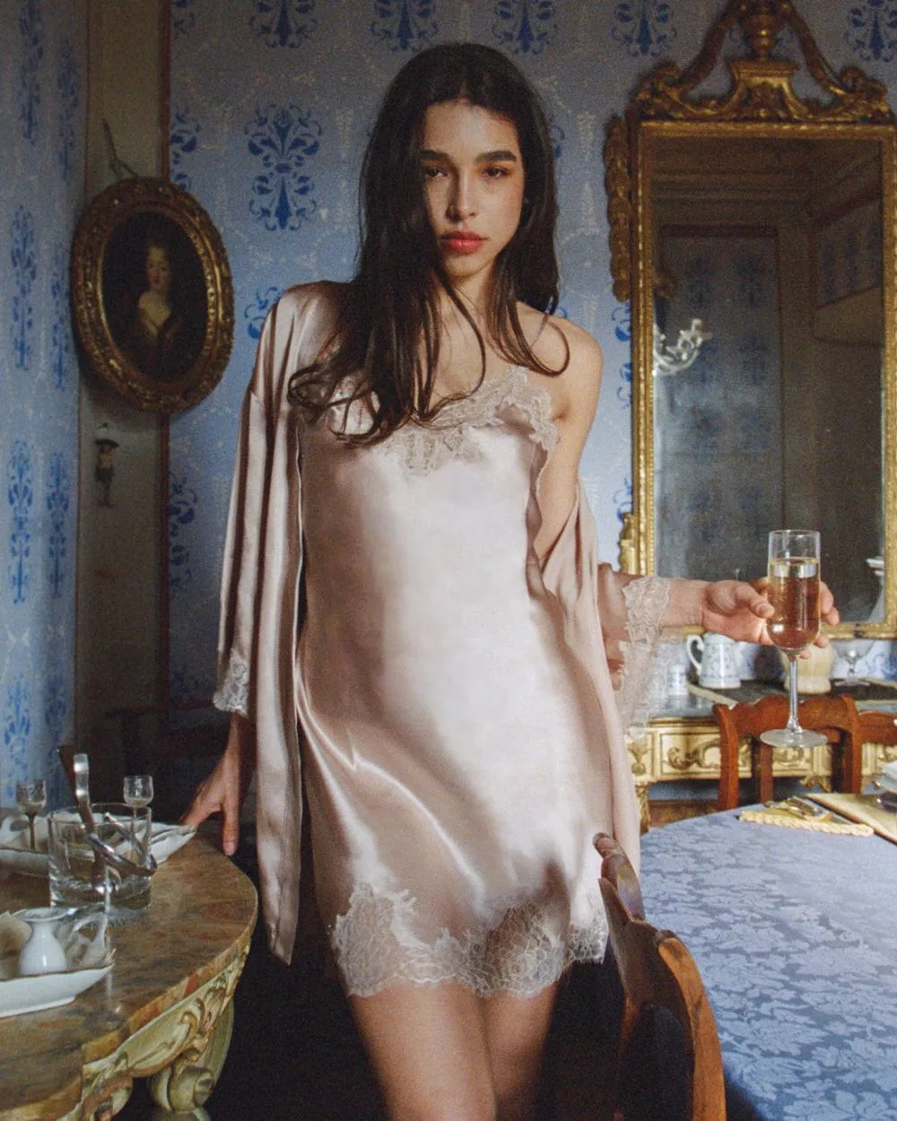 Charlotte Short Robe