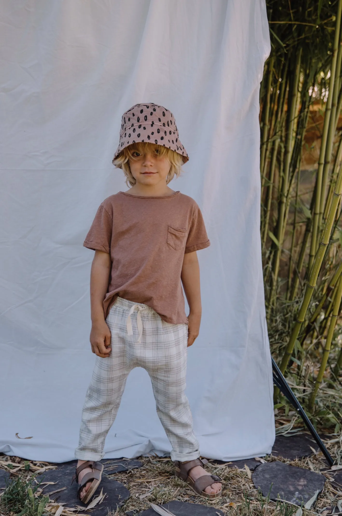 CHECK SAROUEL PANT