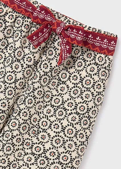 Chickp-Black Printed Pants
