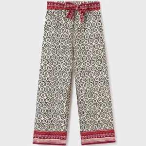 Chickp-Black Printed Pants