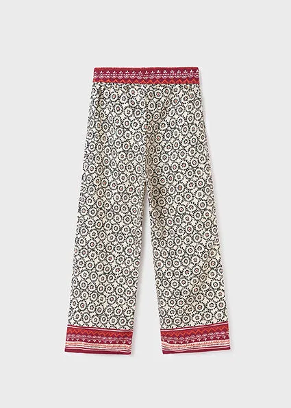 Chickp-Black Printed Pants