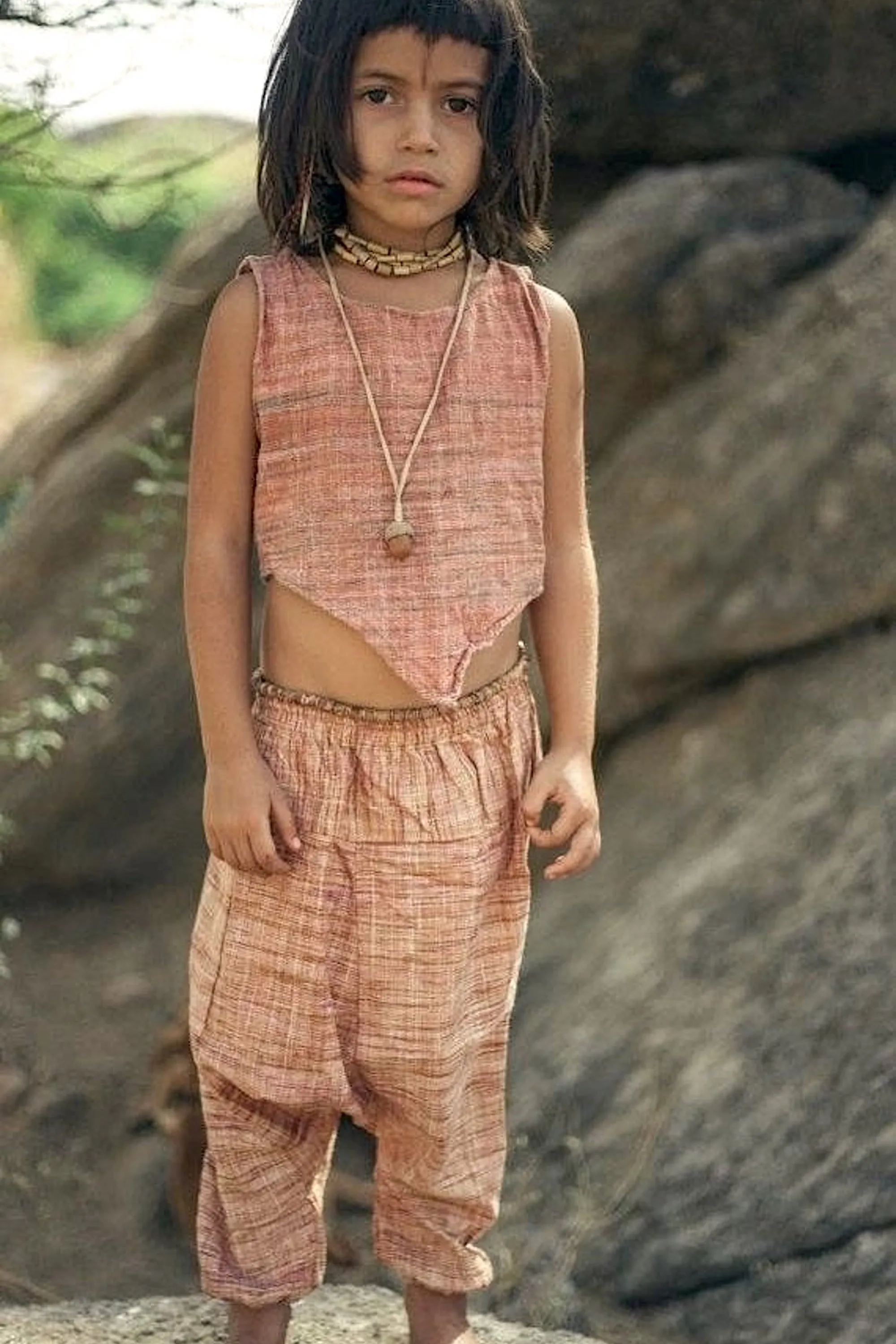Children Harem Pants ⋗๑ Handwoven Khadi Cotton ⋗๑