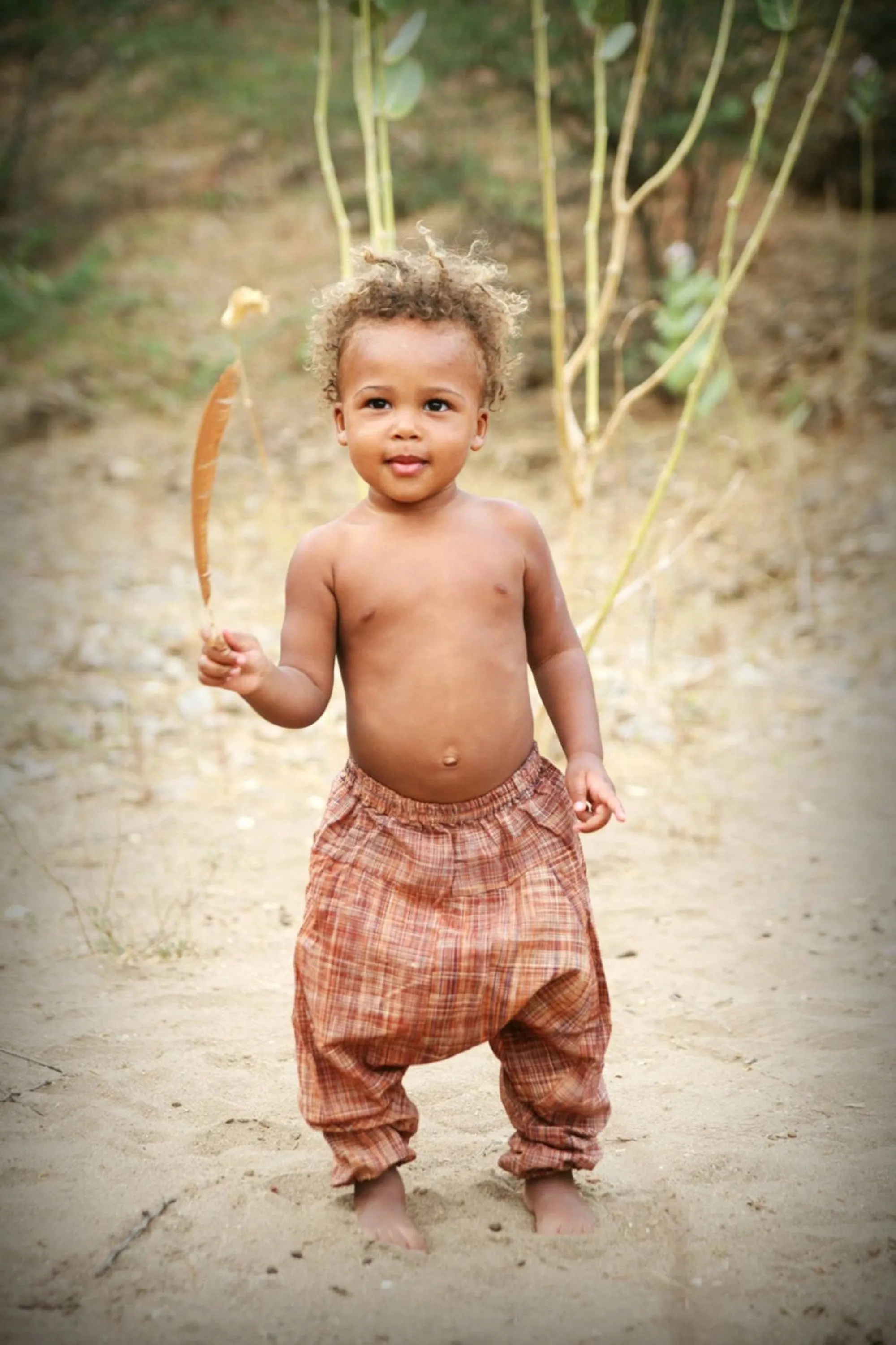 Children Harem Pants ⋗๑ Handwoven Khadi Cotton ⋗๑