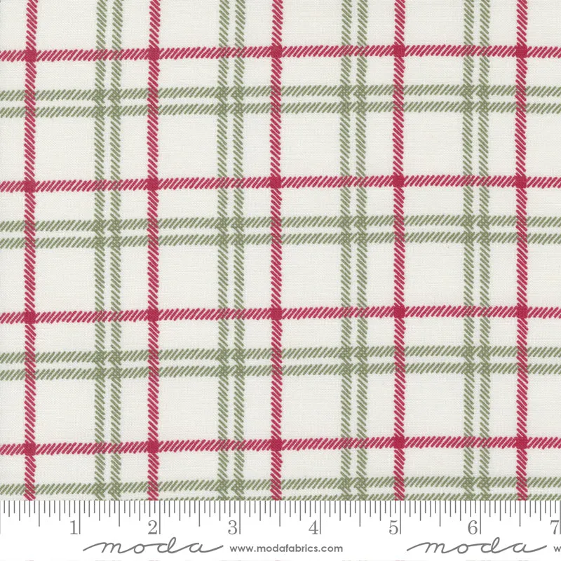 Christmas Eve, Yuletide Plaid Snow
