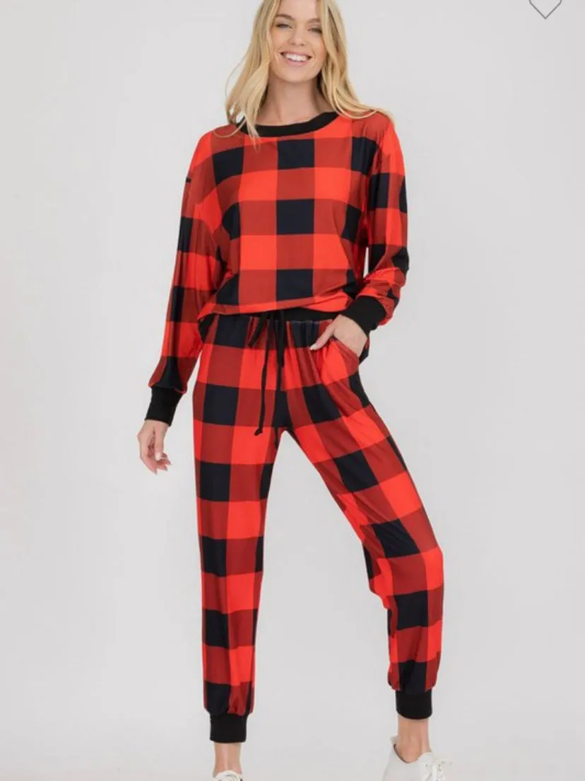 Christmas Morning Set: Red/Black