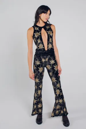 CHROMATIC JUMPSUIT - BLACK