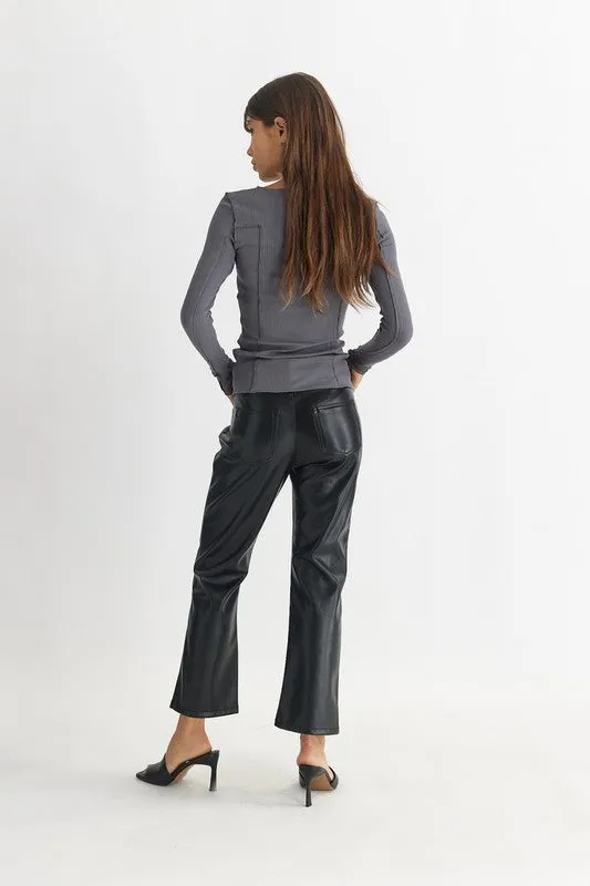 City Streets Leather Pant