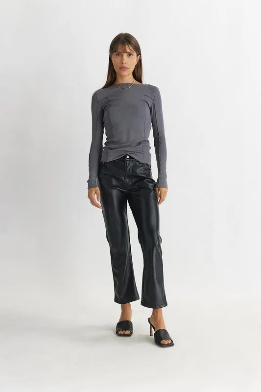 City Streets Leather Pant