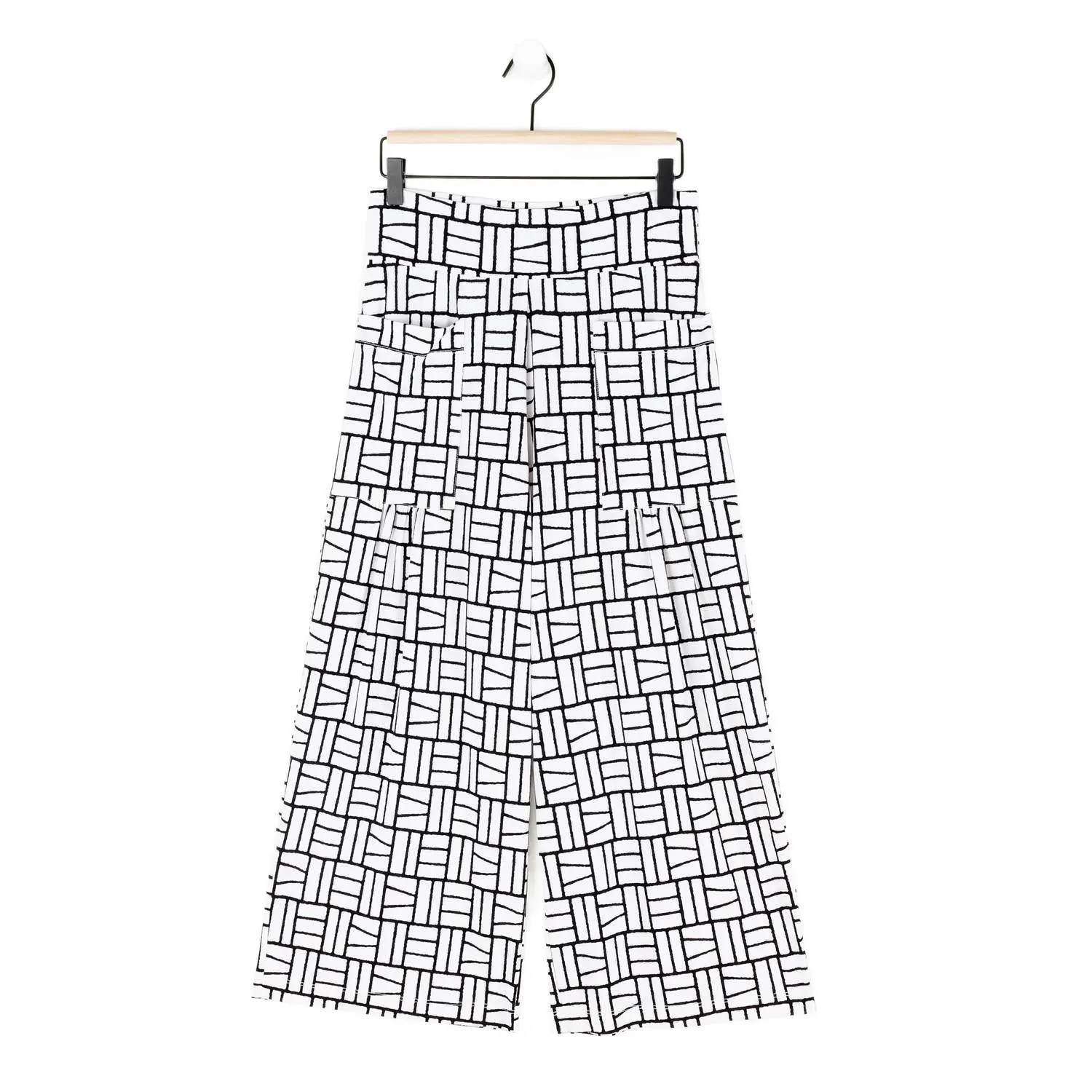 Clara Sun Woo - Geo Print Gaucho Pant