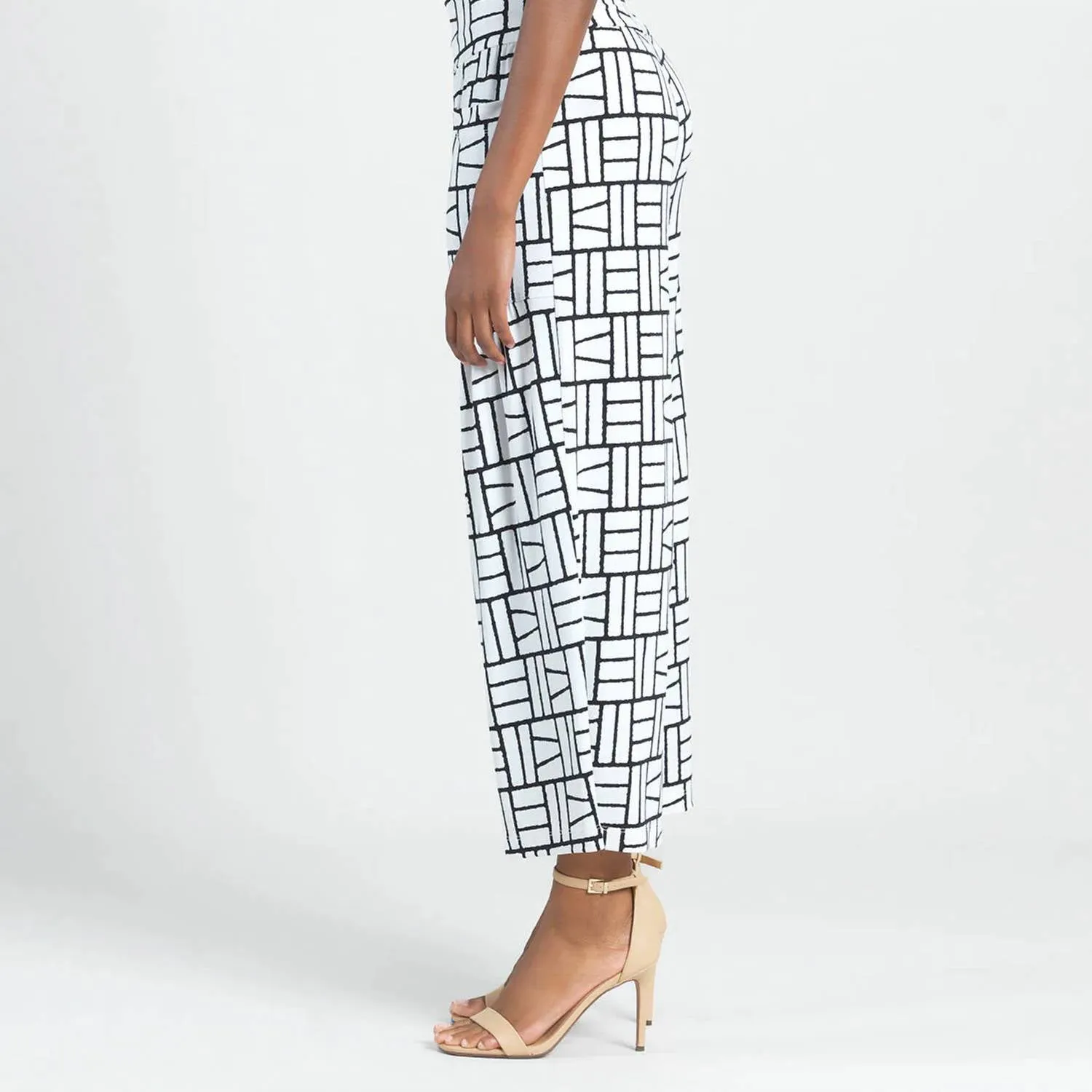 Clara Sun Woo - Geo Print Gaucho Pant