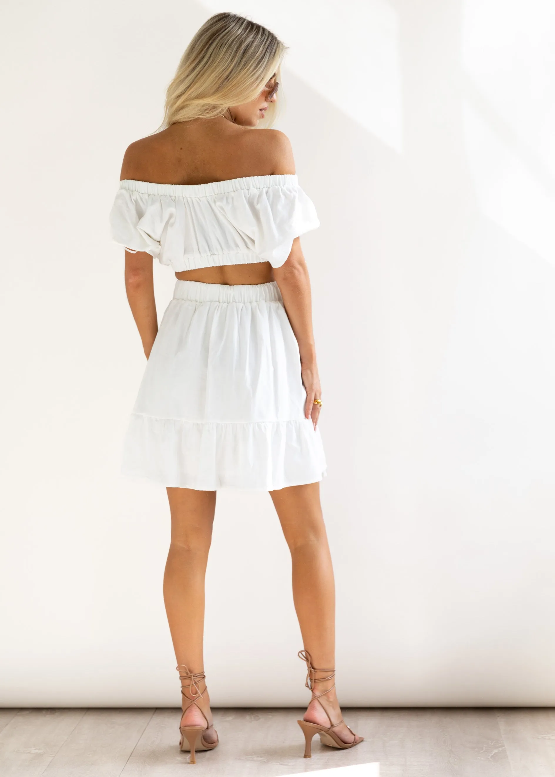 Clarice Crop - Off White