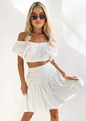 Clarice Crop - Off White