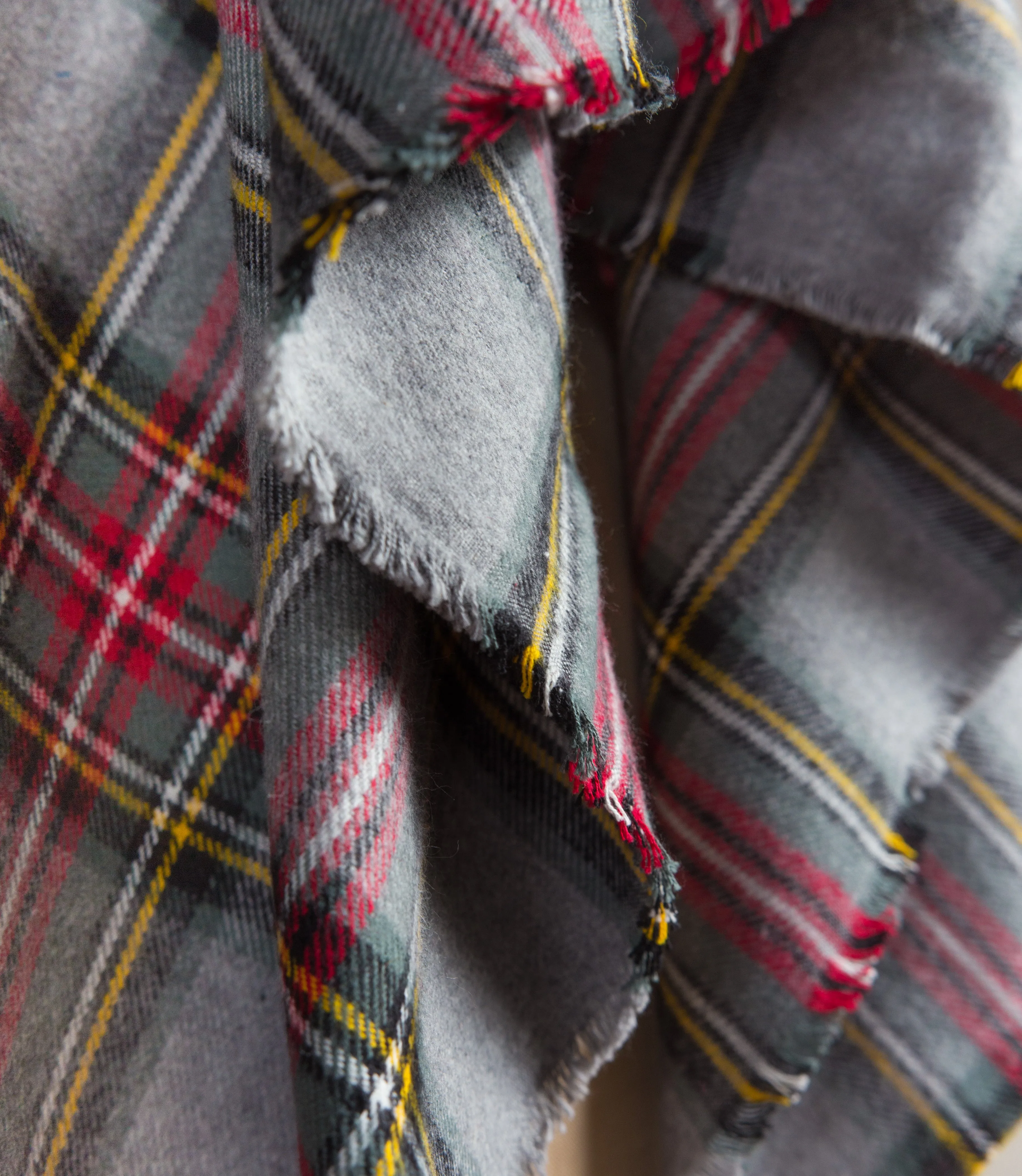 Classic Tartan Plaid Flannel Kimono
