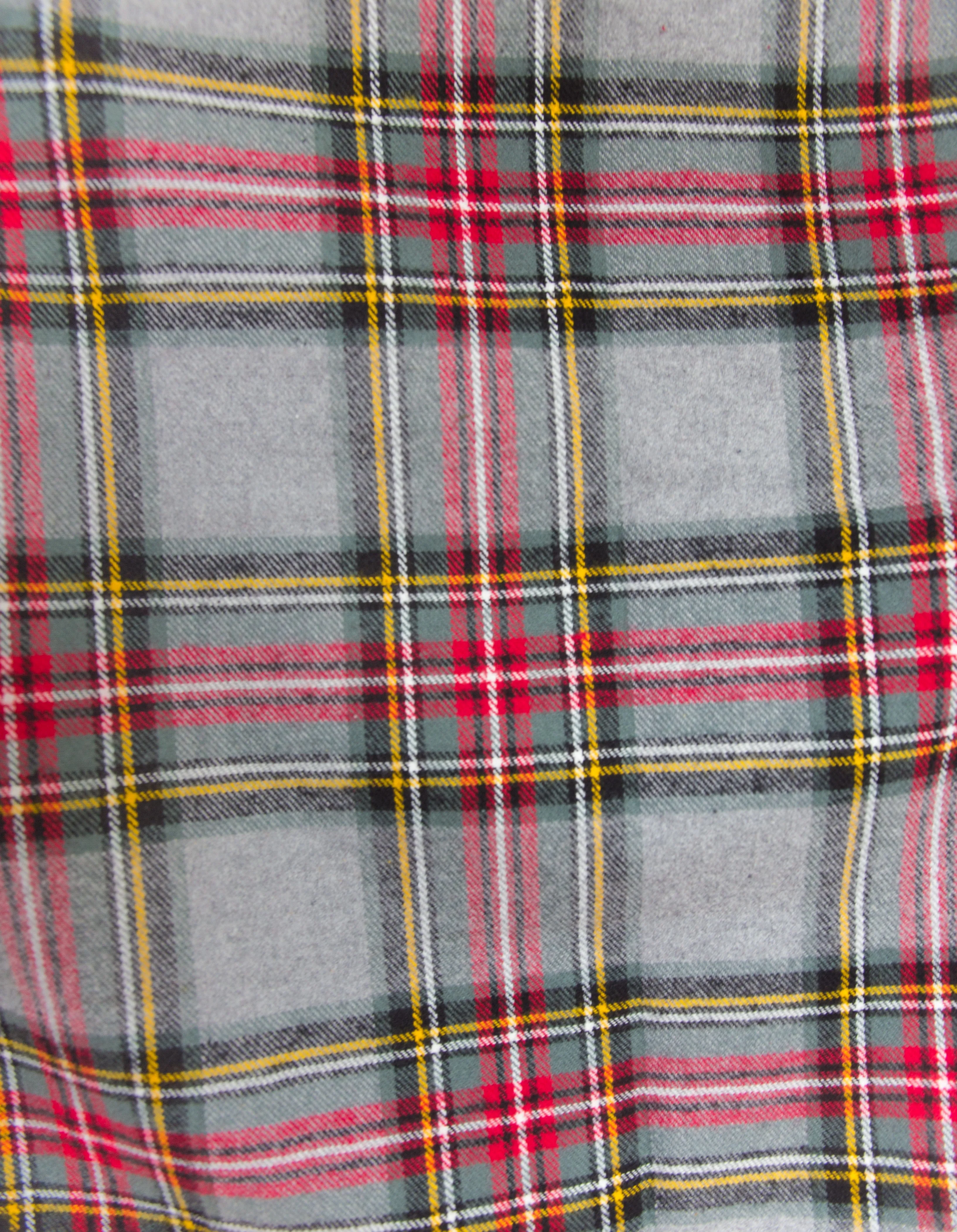 Classic Tartan Plaid Flannel Kimono