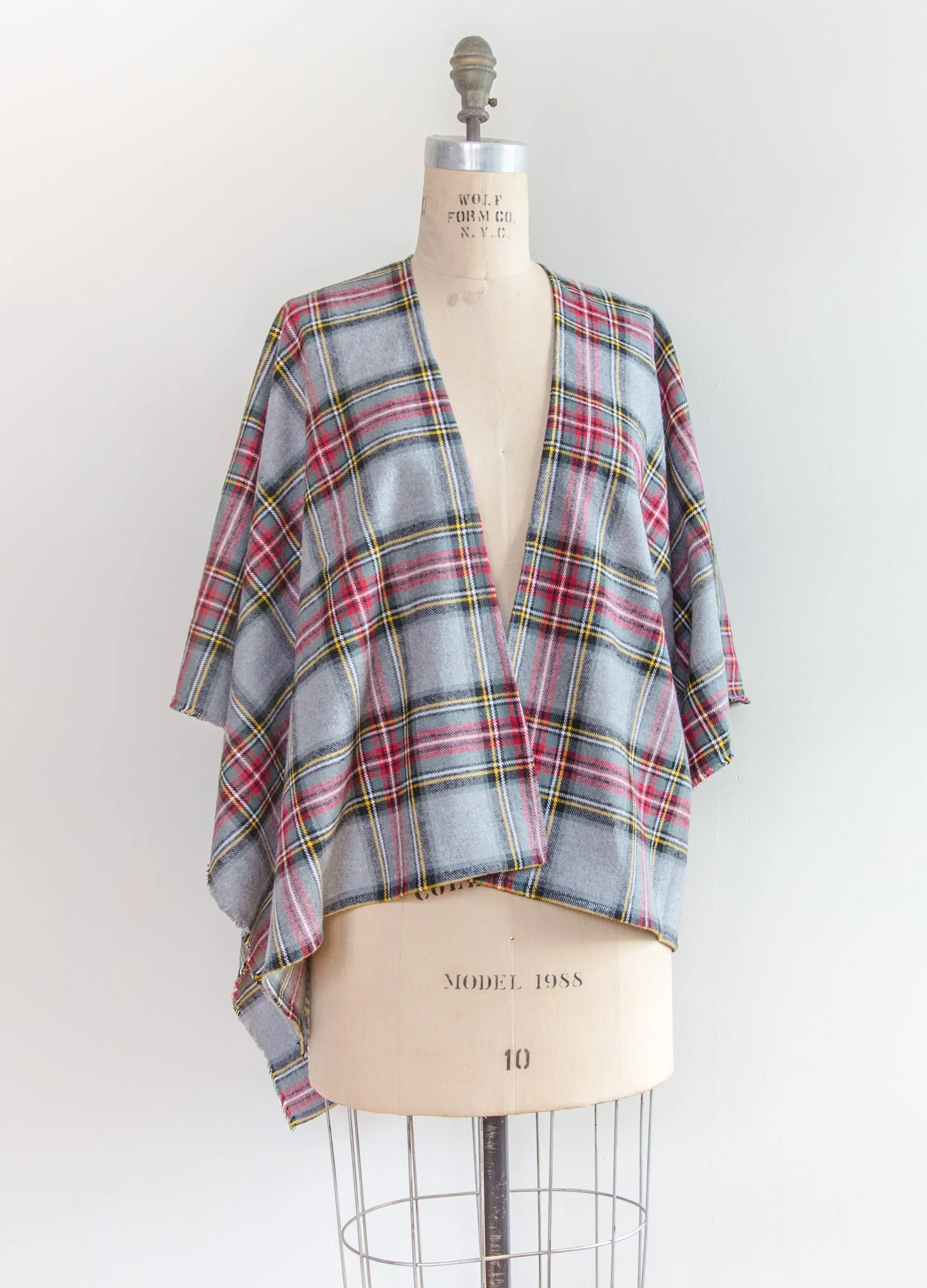 Classic Tartan Plaid Flannel Kimono