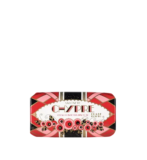 Claus Porto - Chypre - Cedar Poinsettia Mini Soap - 1,8 oz.