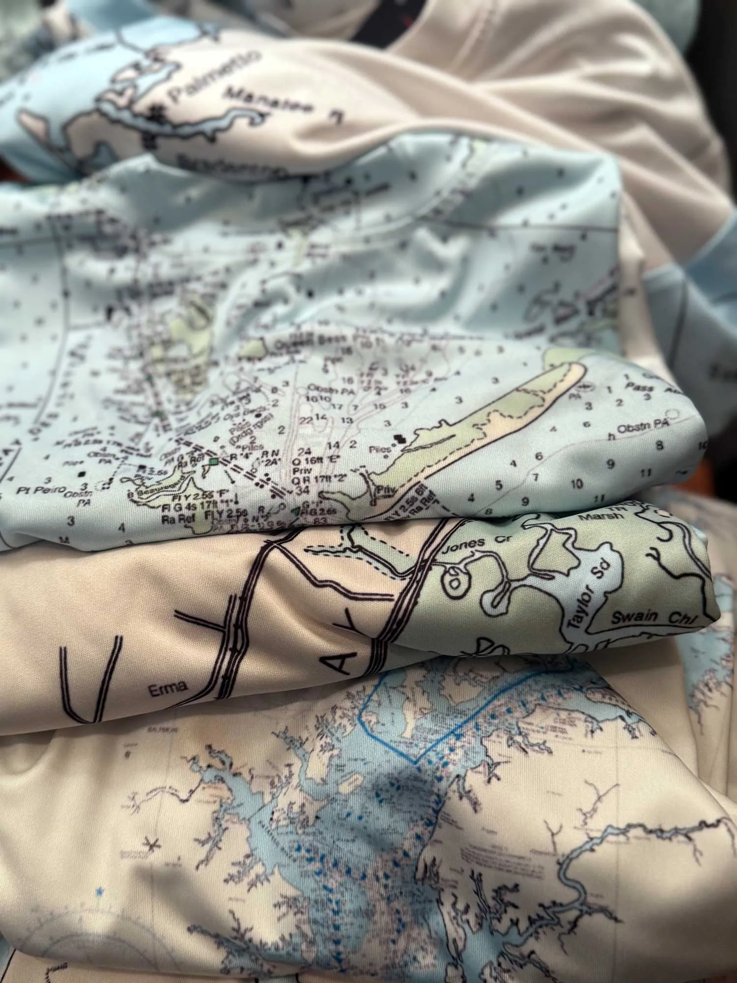 Clearance! Mystery Chart Long Sleeve Performance Tee