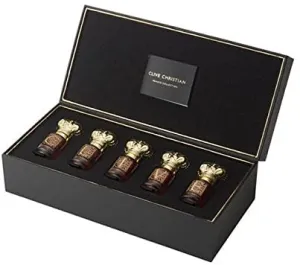 Clive Christian C Woody Leather L Woody Oriental I Amber Oriental V Fougere E Gourmande Set, 5 x 10 ml