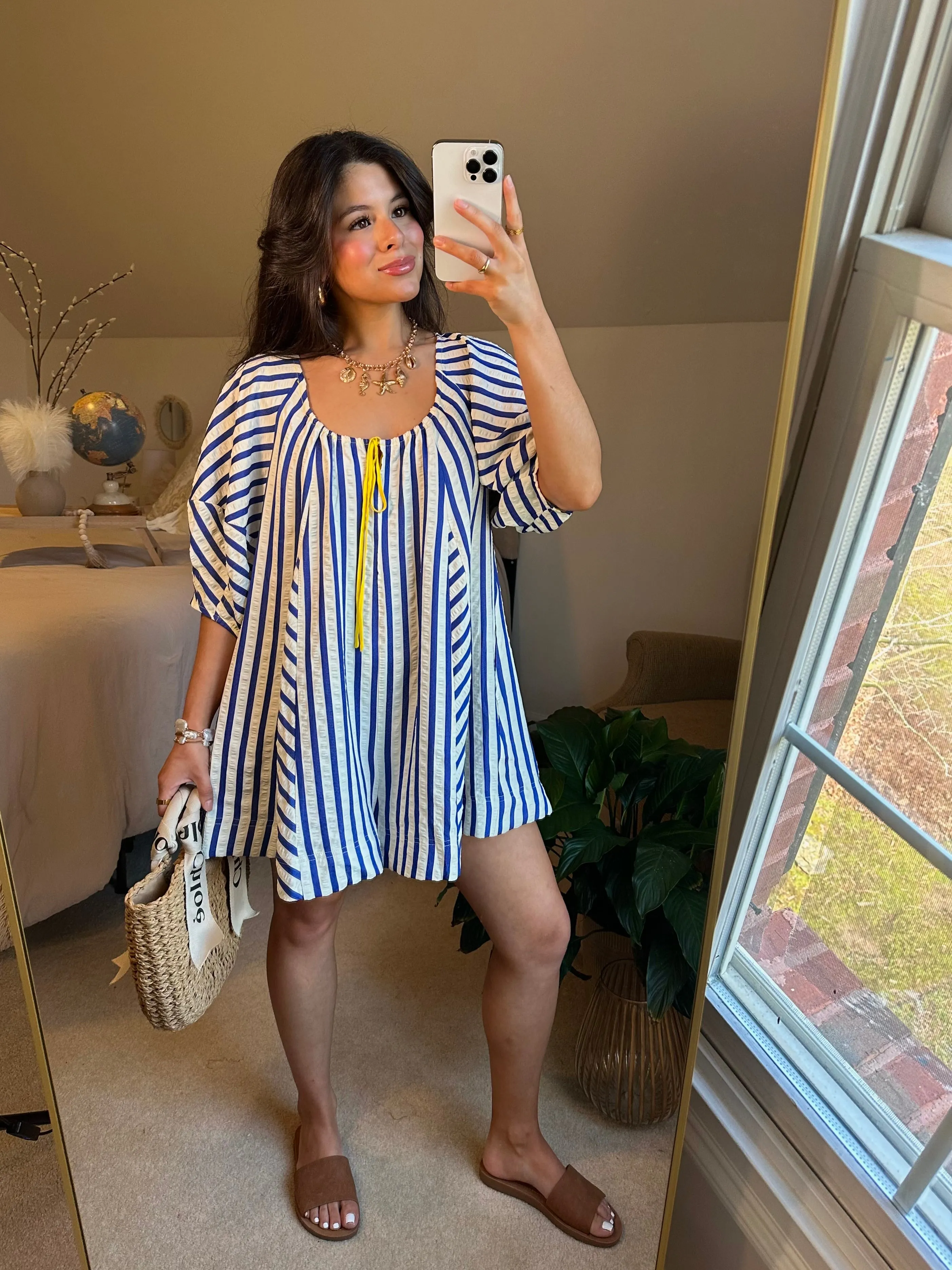 Coastal Striped Romper