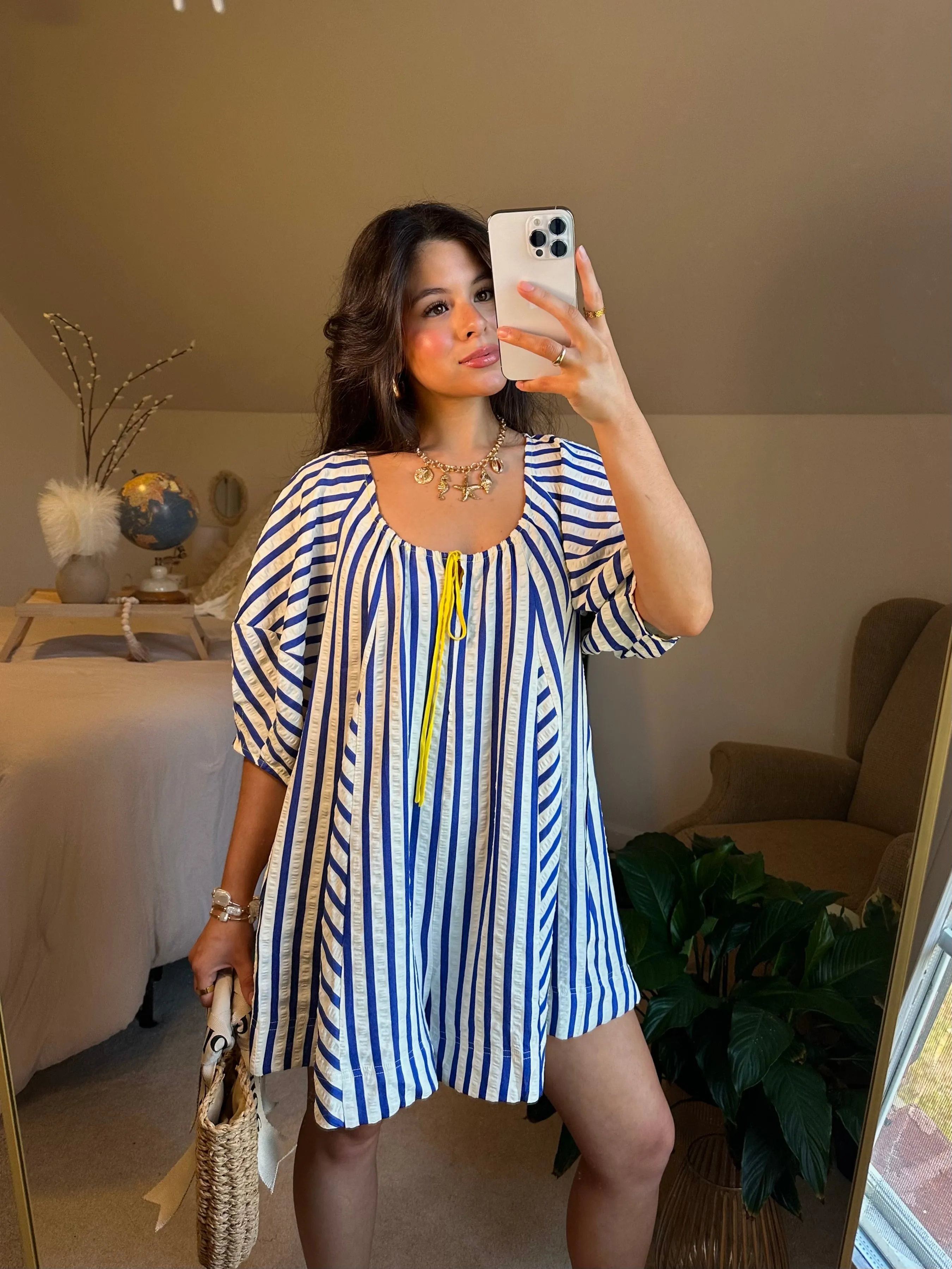 Coastal Striped Romper