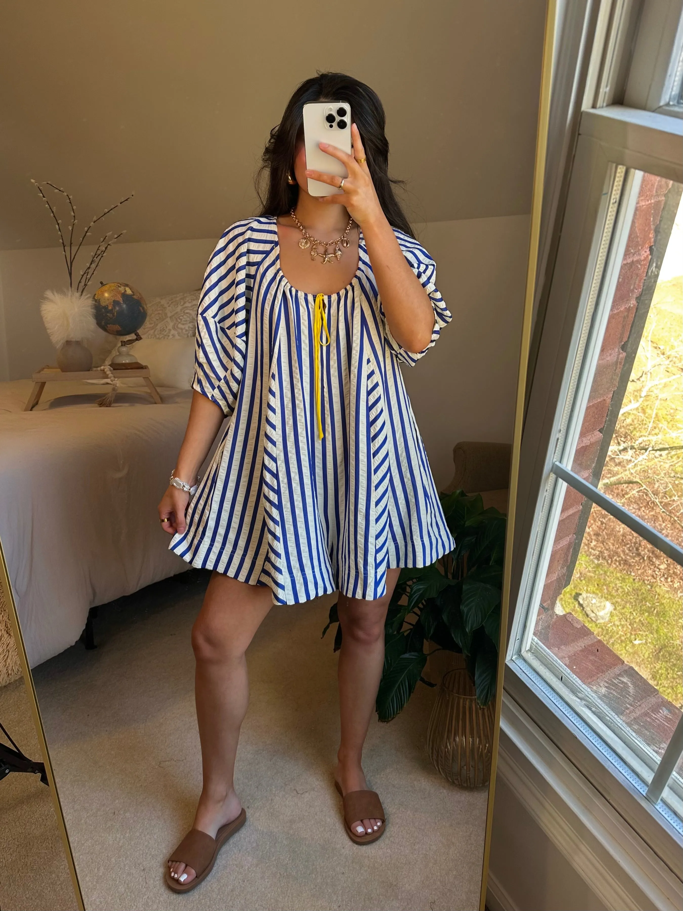 Coastal Striped Romper