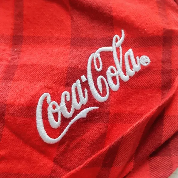 Coca Cola NEW Polar Bear Fleece Hoodie &amp; Flannel Shorts