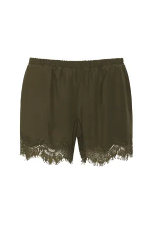 Coco Lace Short Dark Olive