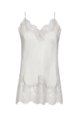Coco Lace Silk Cami Dove