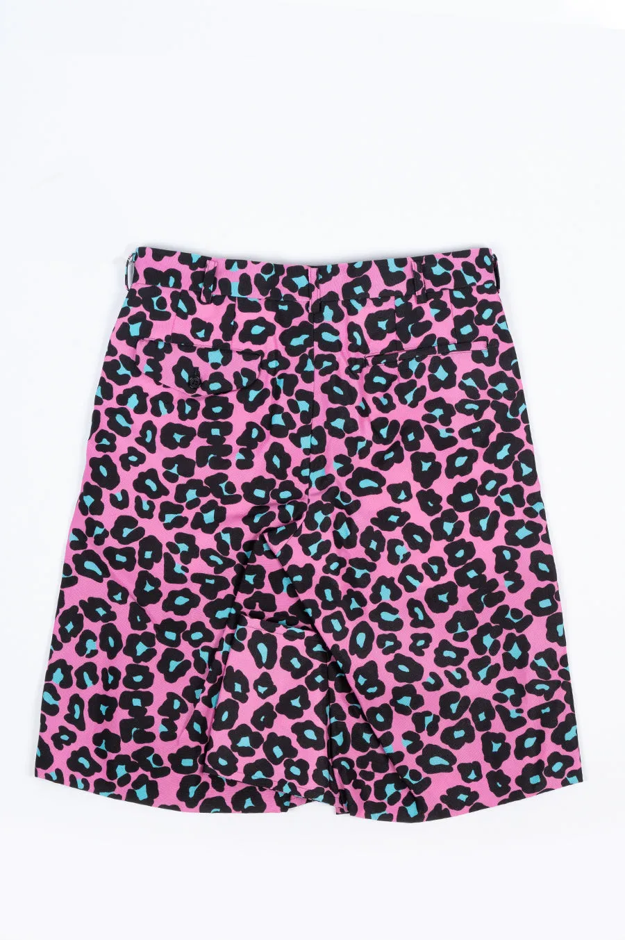 COMME DES GARCONS HOMME PLUS LEOPARD SHORT PANTS PINK