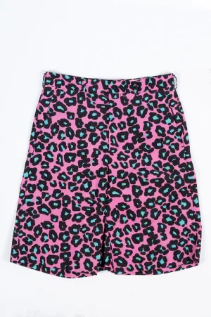 COMME DES GARCONS HOMME PLUS LEOPARD SHORT PANTS PINK