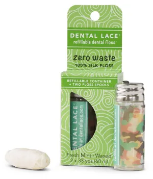 Compostable Silk Dental Floss - Camo