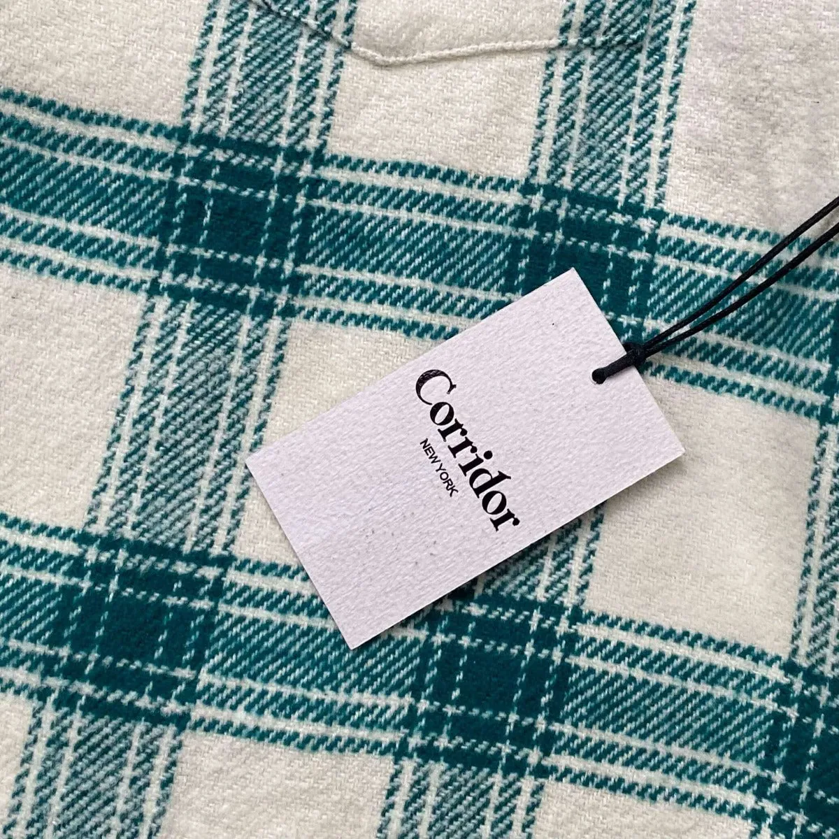 Corridor Jewel Plaid Long Sleeve Flannel Shirt