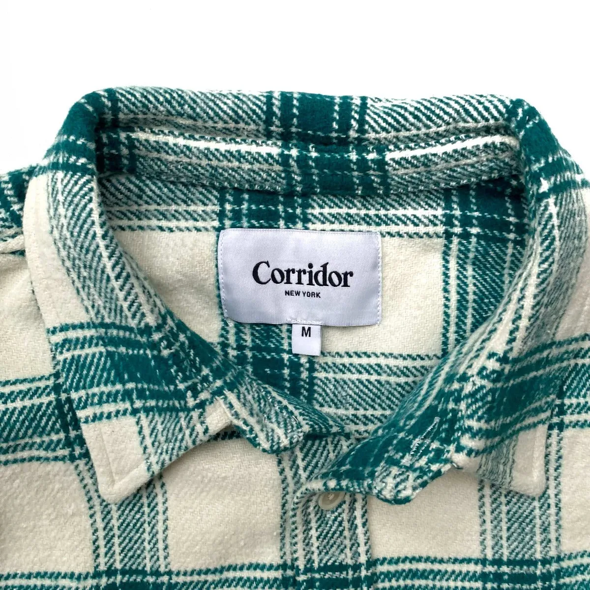 Corridor Jewel Plaid Long Sleeve Flannel Shirt