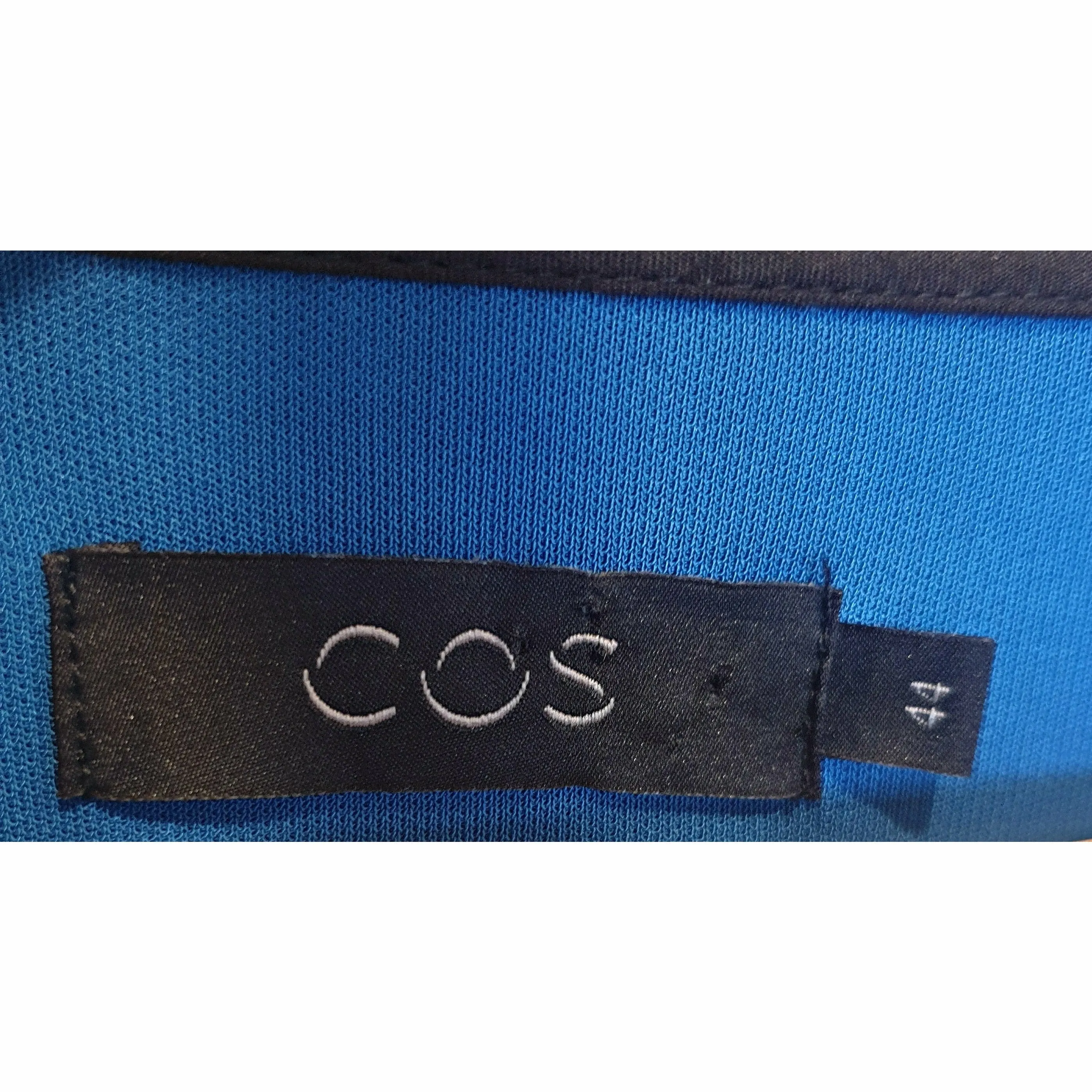 Cos black dress with pockets and bell sleeves size 44 (best fits 12)