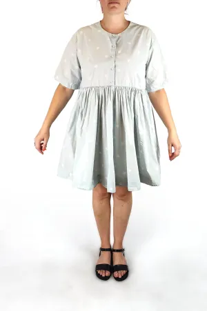 COS blue cotton dress size 42, best fits 14-16 (note: minor issue)