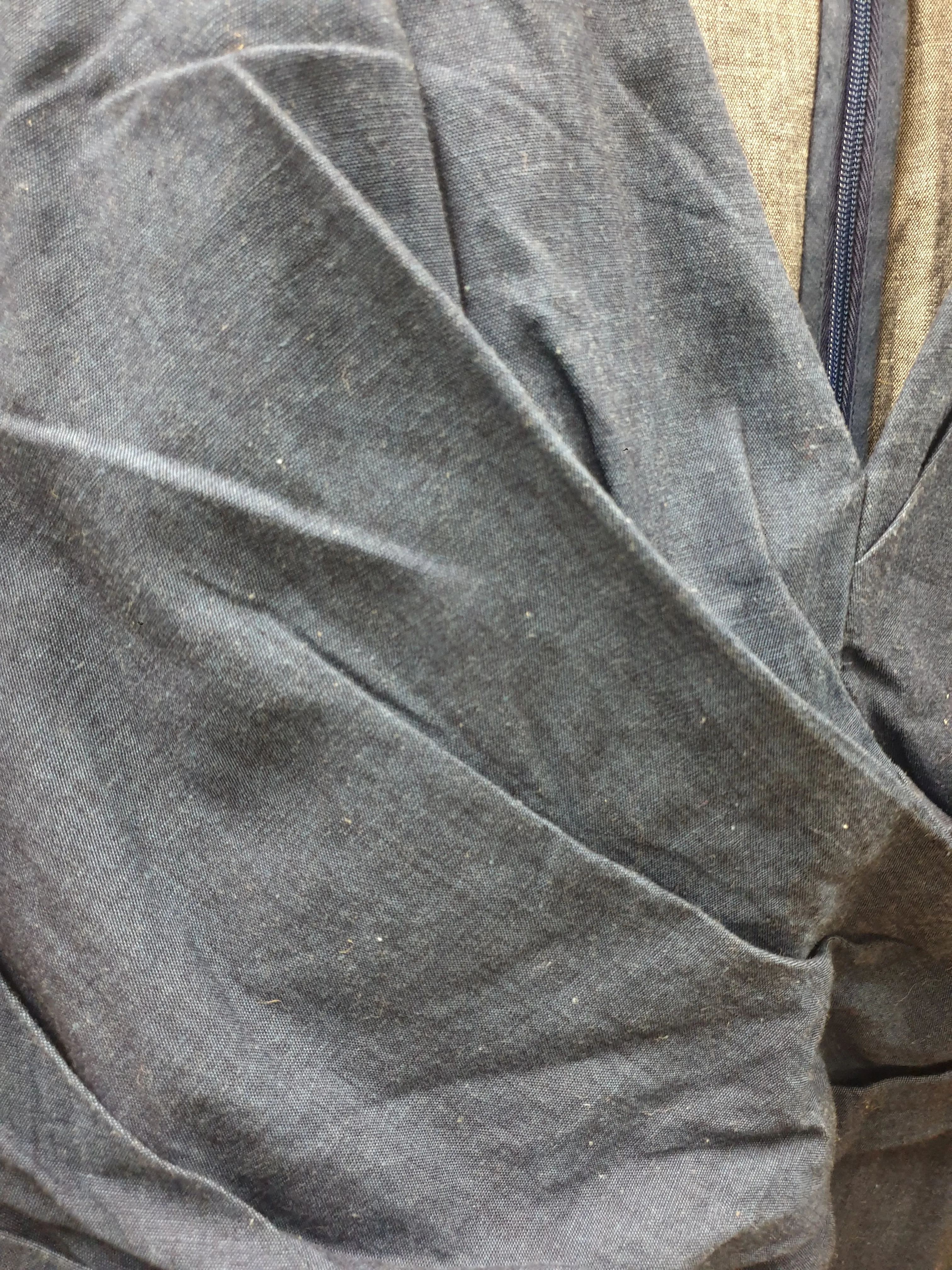 Cos denim look half sleeve dress size EU 44