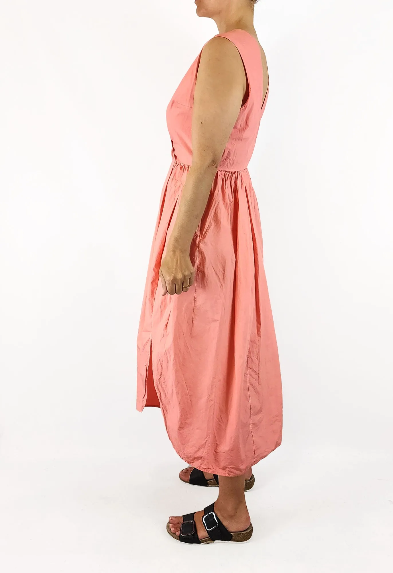 COS pink cotton dress size 36 (best fits 6-8)
