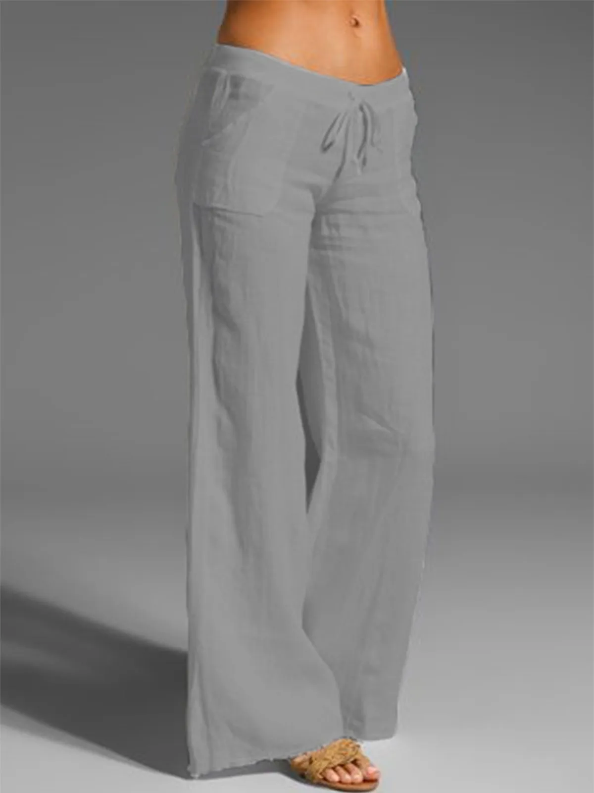 Cotton Linen Pants for Women