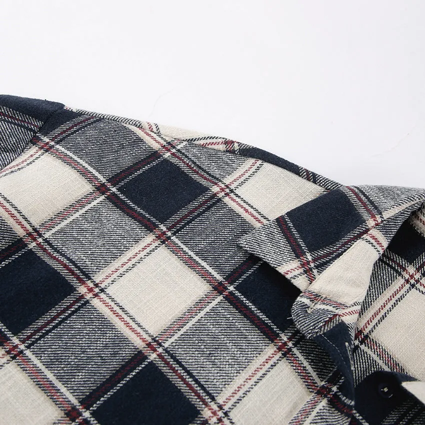 Cotton Mid-Length Outerwear Shirt