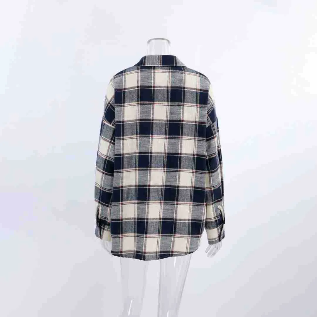 Cotton Mid-Length Outerwear Shirt