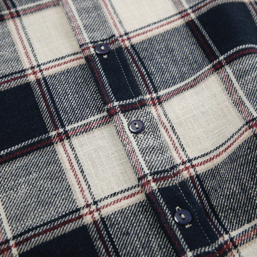 Cotton Mid-Length Outerwear Shirt