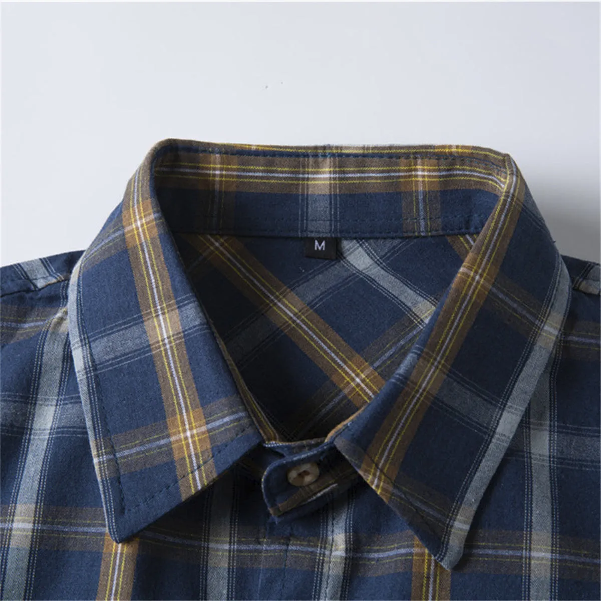 Cotton Plaid Shirt