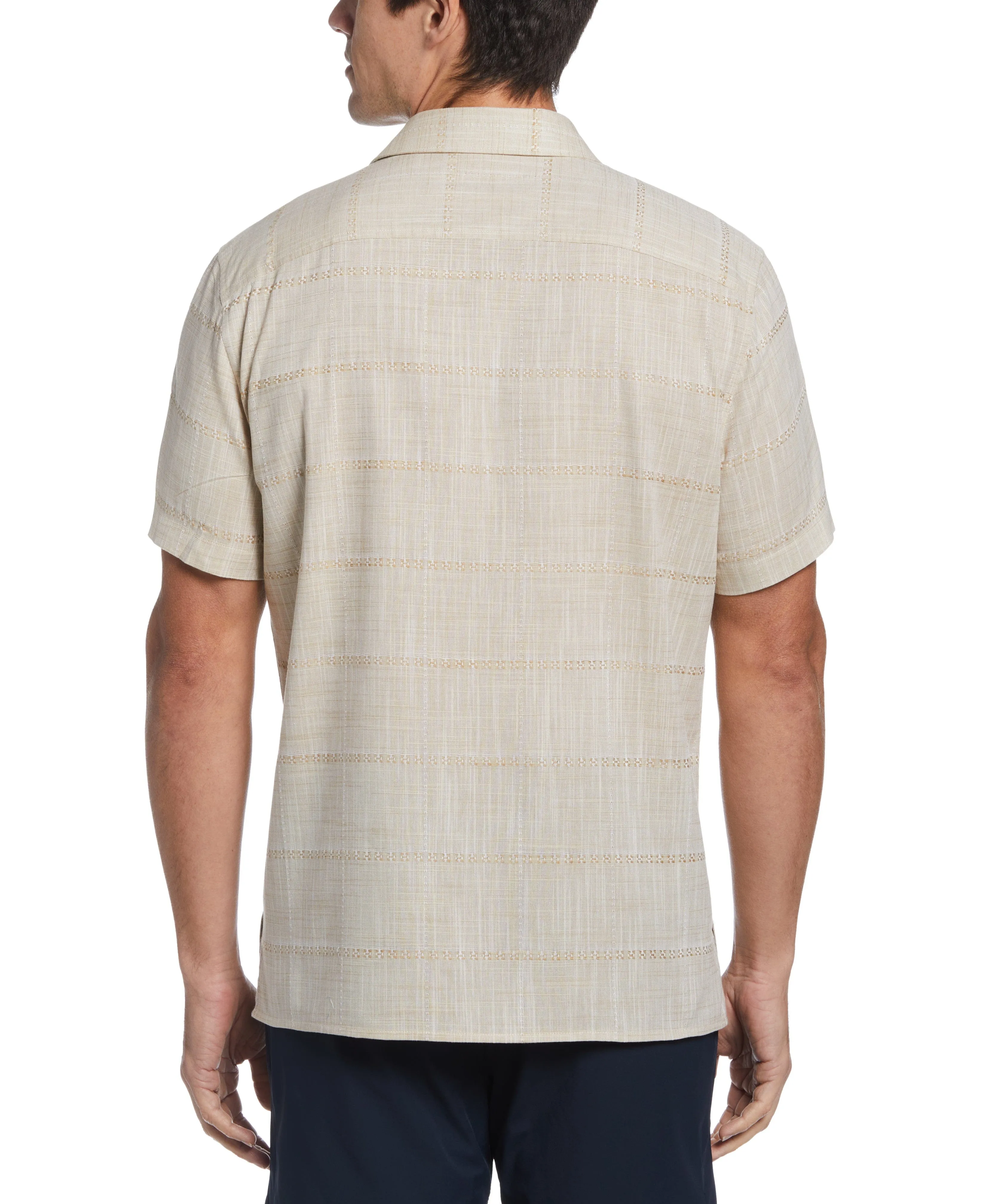 Cotton Slub Plaid Shirt