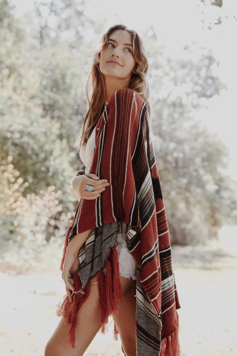 Cow Skull Serape