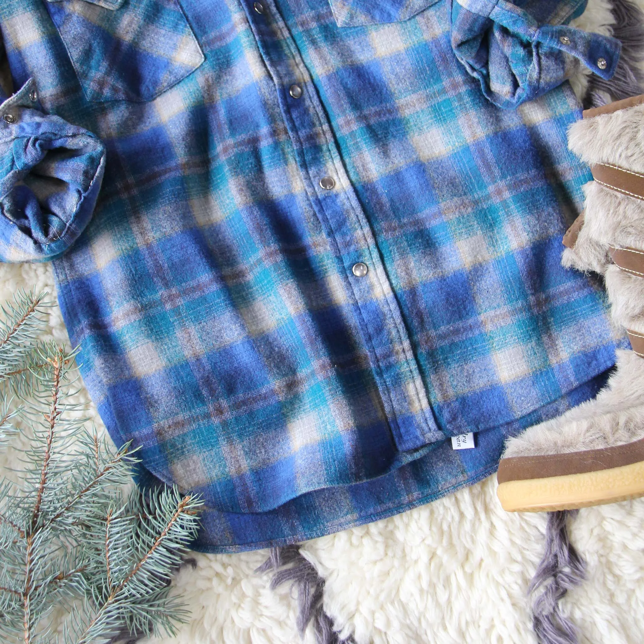 Cozy Vintage Plaid Shirt
