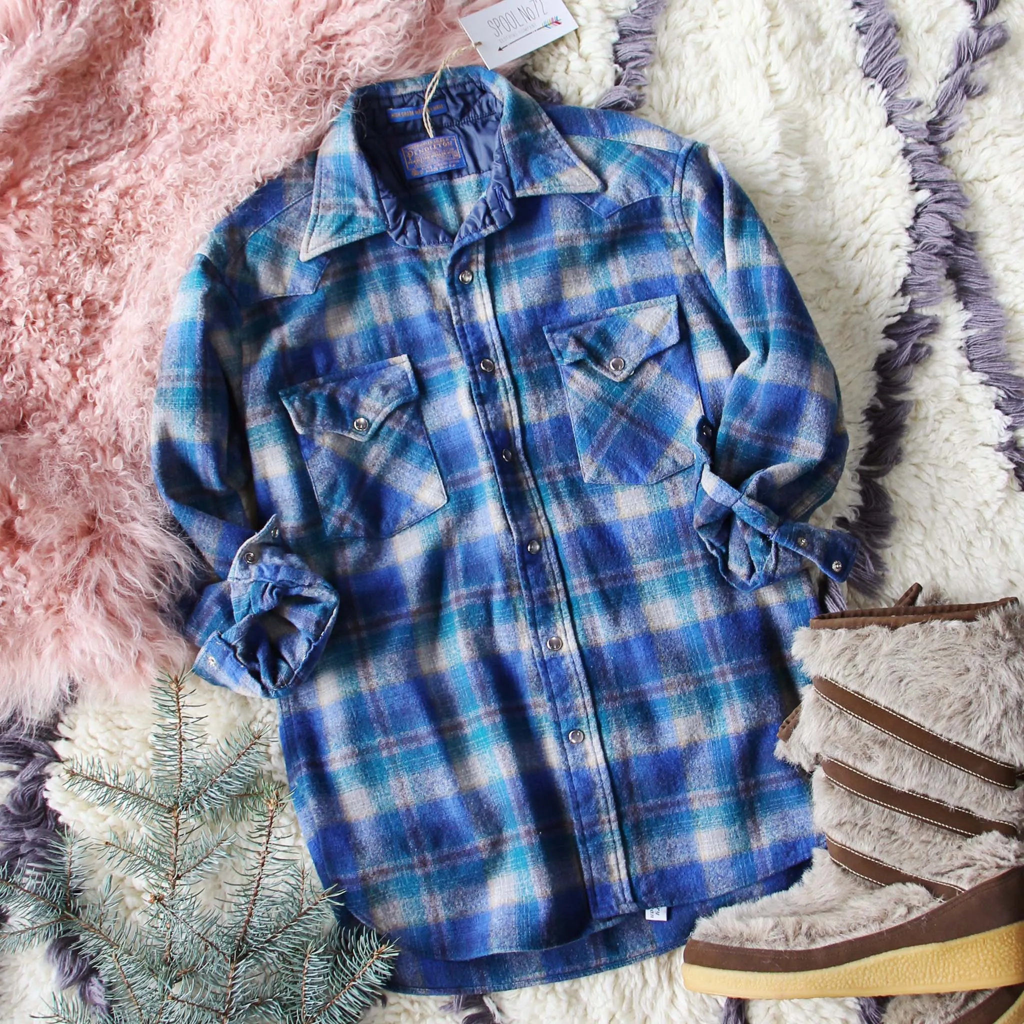 Cozy Vintage Plaid Shirt