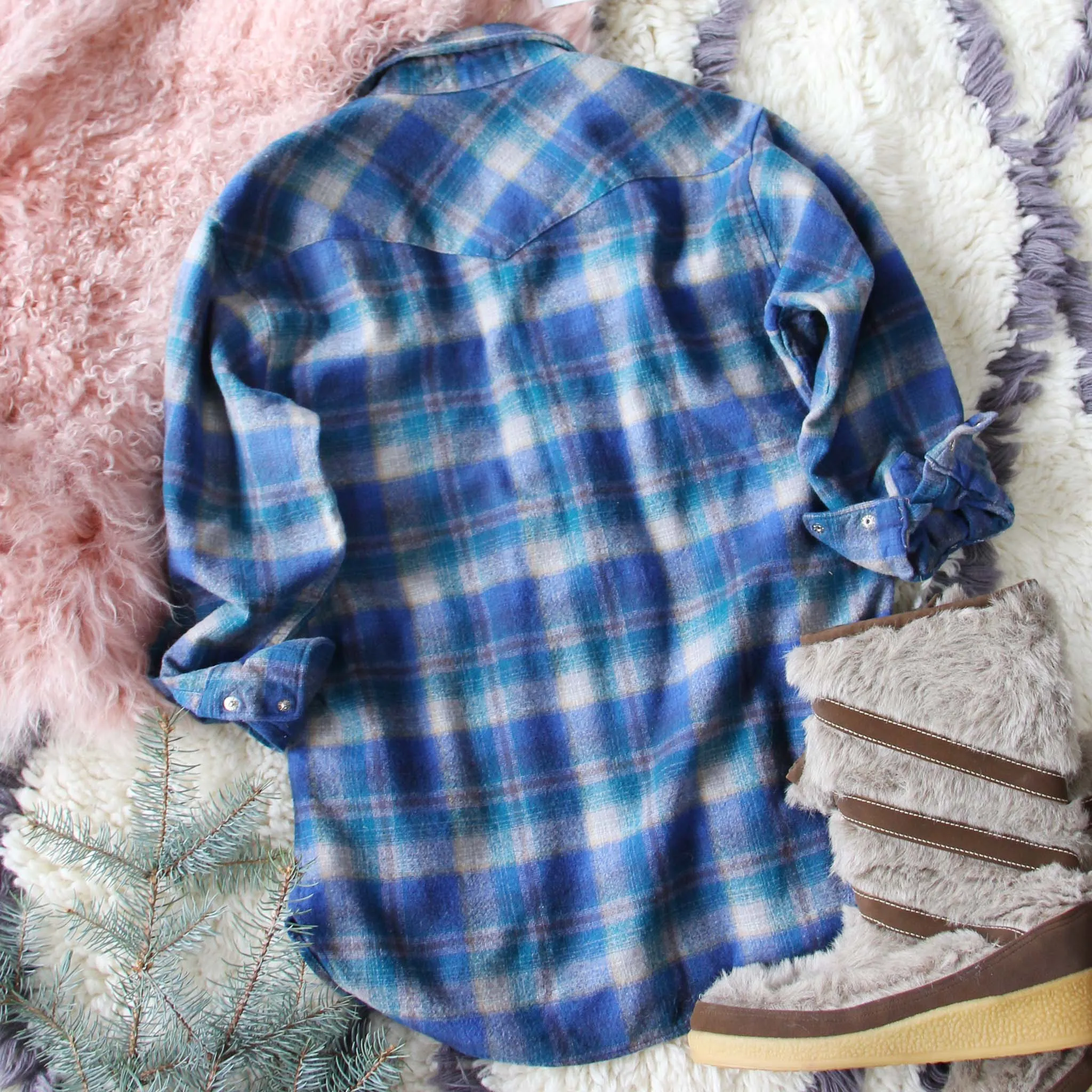 Cozy Vintage Plaid Shirt